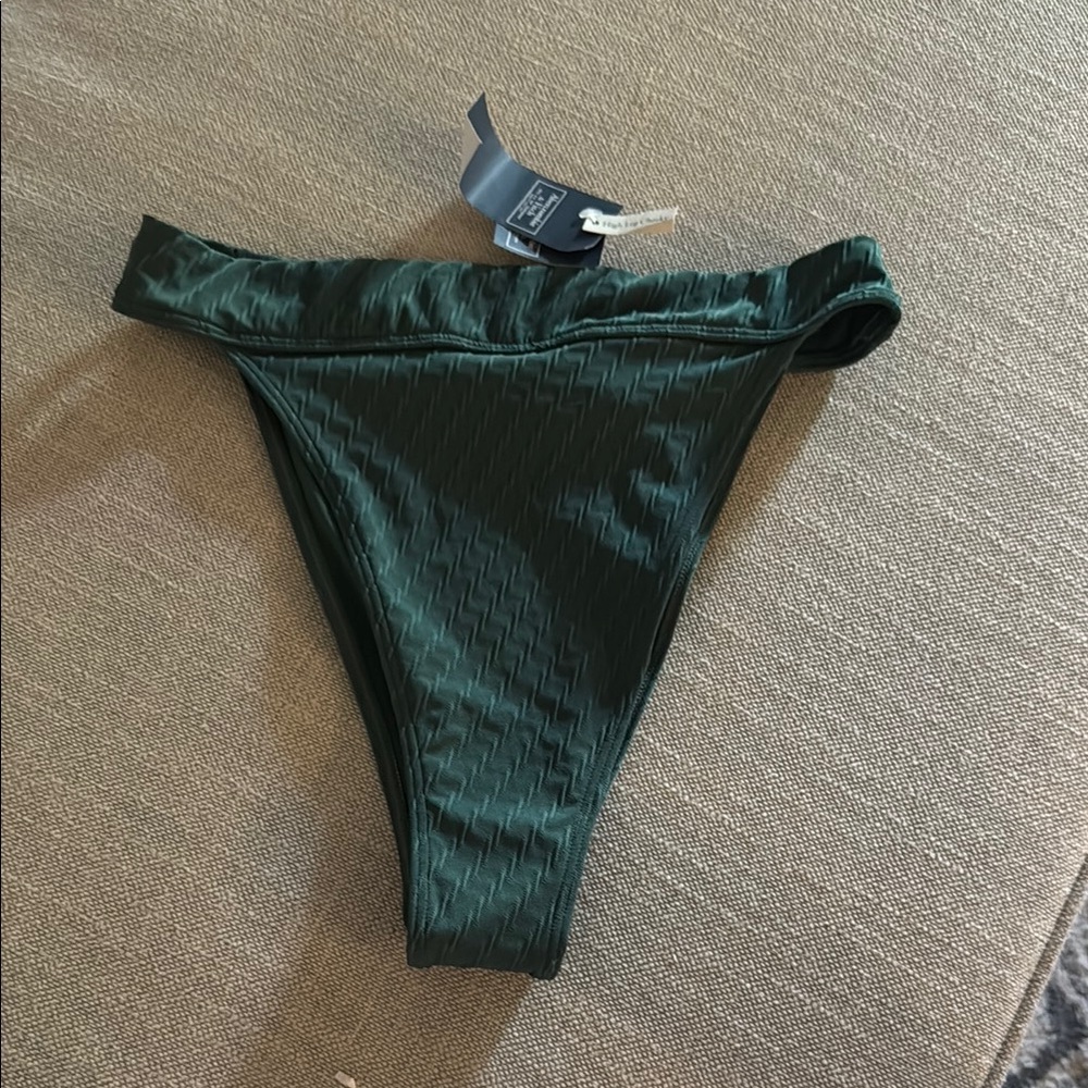 Abercrombie & Fitch Dark Green Bikini Bottom